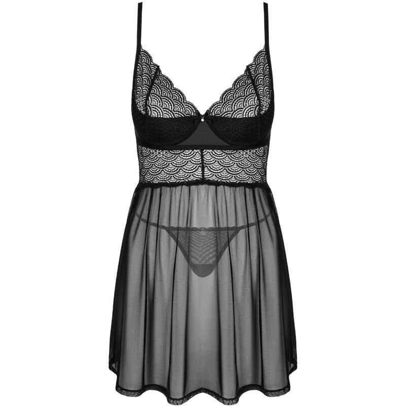 OBSESSIVE - ENSEMBLE BADYDOLL ET STRING CHEMERIS XS/S