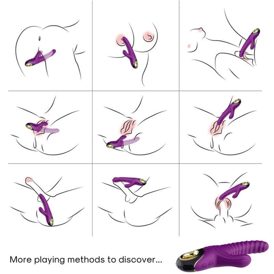 ARMONY - VIBRATEUR ETERNITY EN SILICONE VIOLET