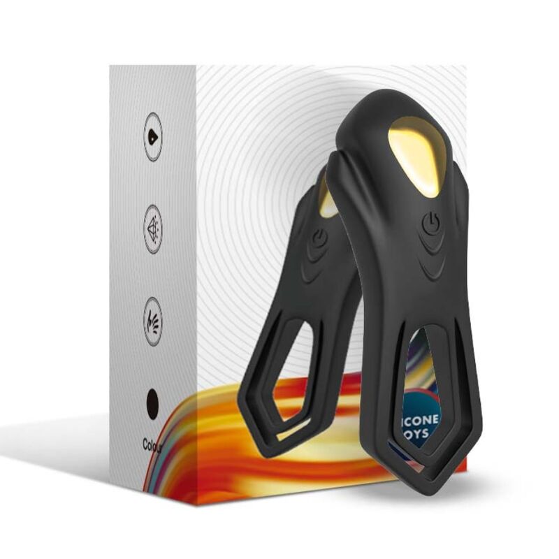 ARMONY - VIBRATEUR TÉLÉCOMMANDE ROADSTER DOUBLE ANNEAU NOIR