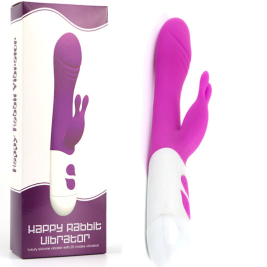 ARMONY - VIBRATEUR HAPPY ET STIMULATEUR DE LAPIN VIOLET