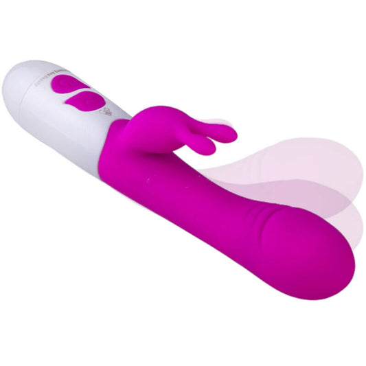 ARMONY - VIBRATEUR HAPPY ET STIMULATEUR DE LAPIN VIOLET