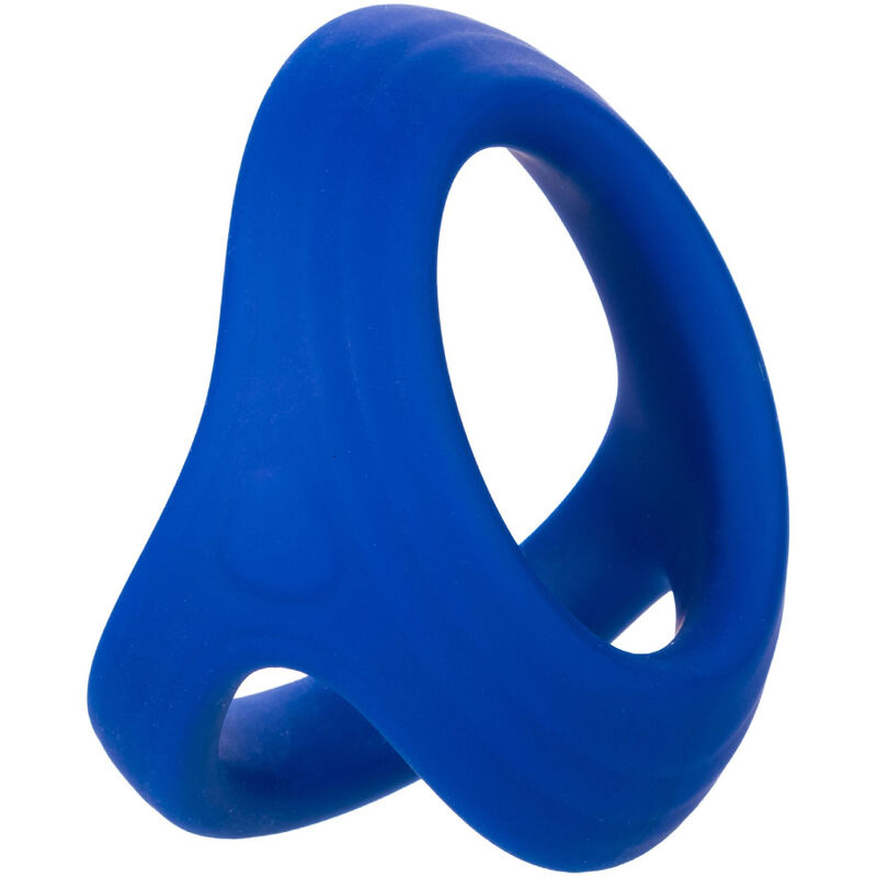 CALEXOTICS - BAGUE ADMIRAL DOUBLE SPHÈRE BLEUE