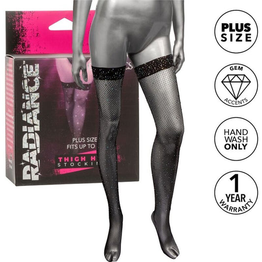 CALEXOTICS - CHAUSSETTES HAUTES RADIANCE RINO GRANDE TAILLE