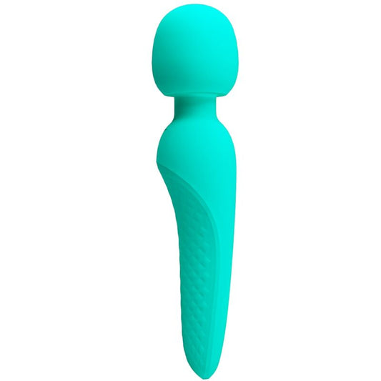 PRETTY LOVE - MASSEUR MEREDITH 12 MODES DE VIBRATION VERT D'EAU
