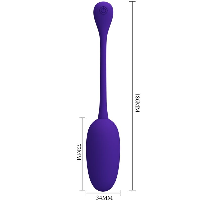 PRETTY LOVE - ŒUF VIBRANT RECHARGEABLE KNUCKER VIOLET