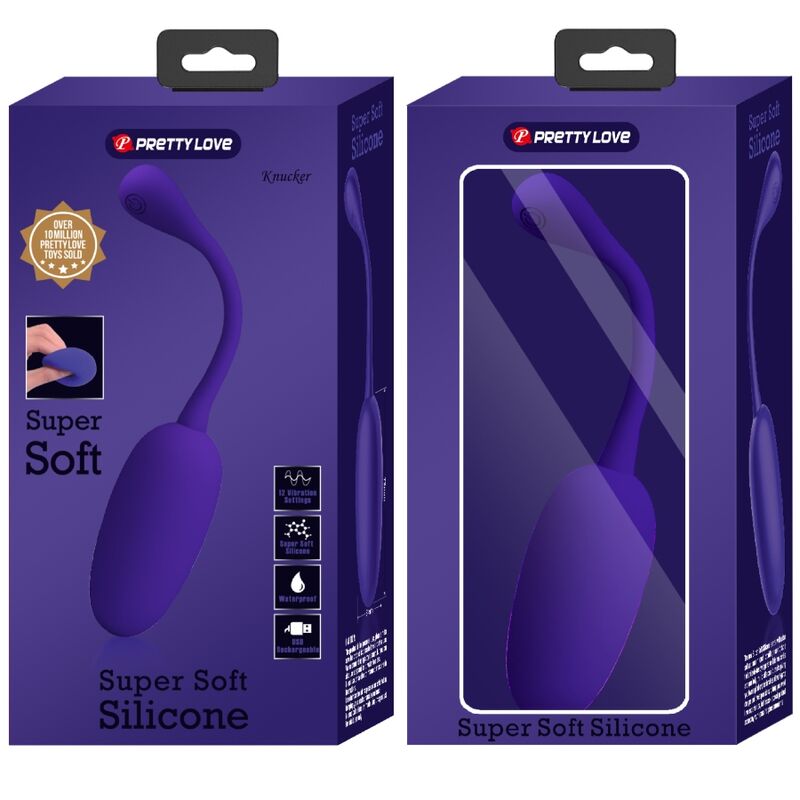 PRETTY LOVE - ŒUF VIBRANT RECHARGEABLE KNUCKER VIOLET