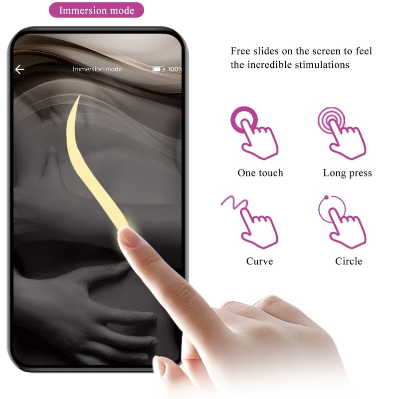 PRETTY LOVE - APPLICATION GRATUITE BILLY REMOTE CONTROL VIBRATION VIOLET