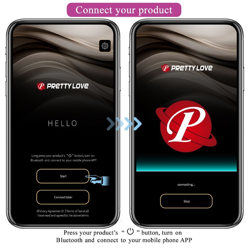 PRETTY LOVE - APPLICATION GRATUITE BILLY REMOTE CONTROL VIBRATION VIOLET