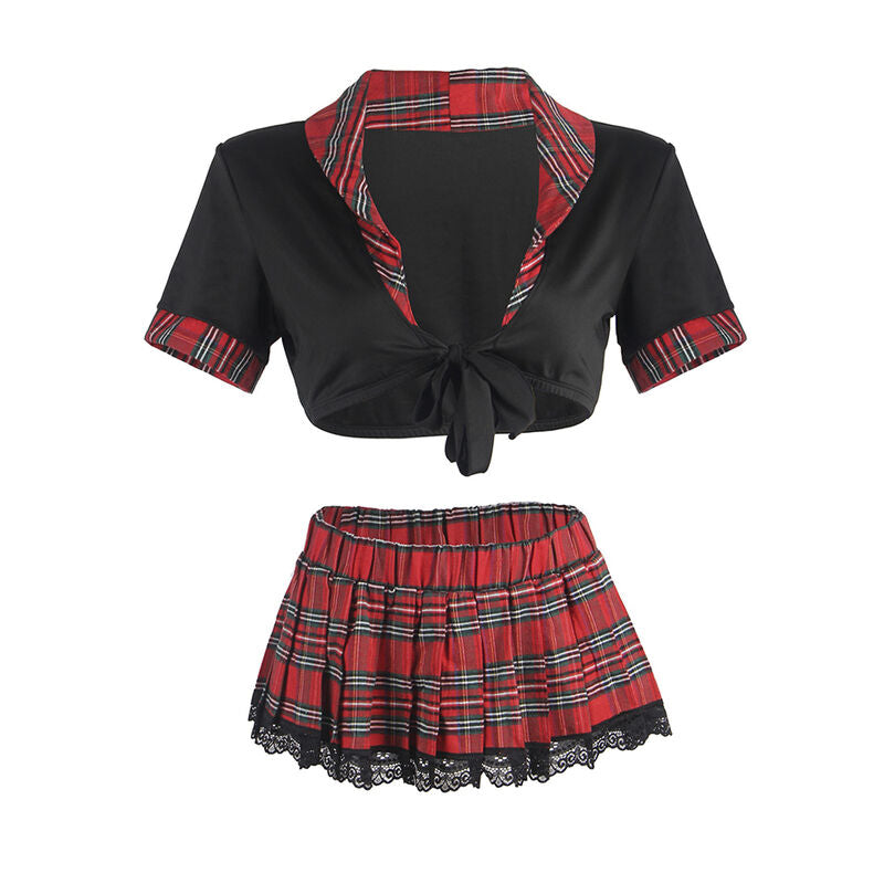 SUBBLIME - COSTUME D'ÉCOLE SEXY AVEC HAUT S/M