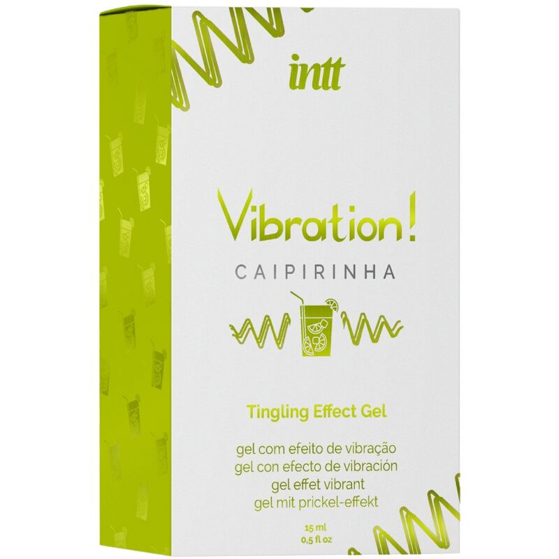 INTT - PUISSANT LIQUIDE VIBRATEUR GEL CAIPIRINHA STIMULANT INTIME 15 ML