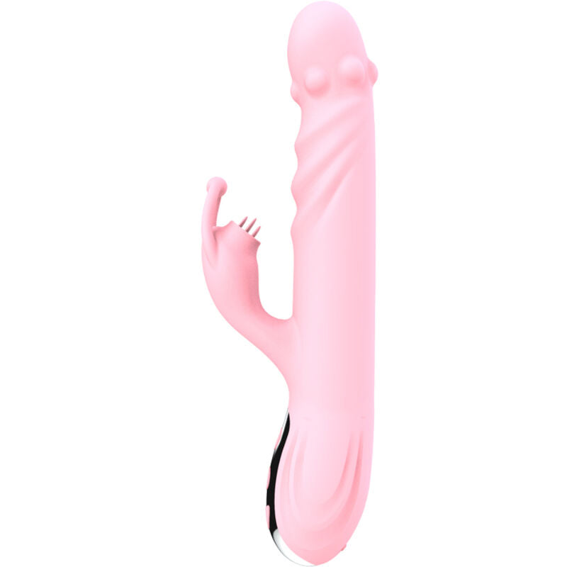 ARMONY - VIBRATEUR À LANGUE COMPLÈTE AVEC LANGUE À EFFET CHALEUR ROSE STIMULANT