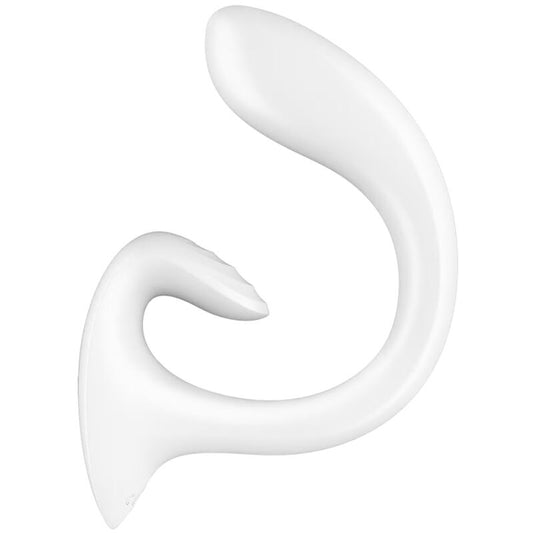 SATISFYER - VIBRATEUR G FOR GODDESS 1 LAPIN BLANC