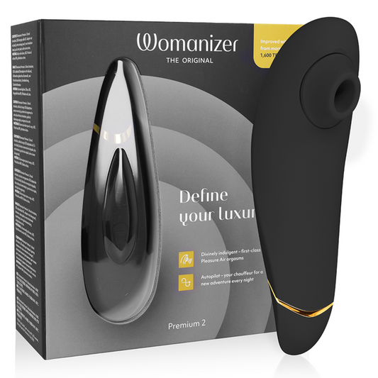 WOMANIZER - STIMULATEUR CLITORAL NOIR PREMIUM 2