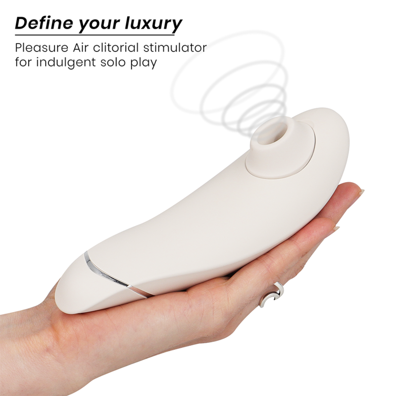 WOMANIZER - STIMULATEUR CLITORAL GRIS CHAUD PREMIUM 2