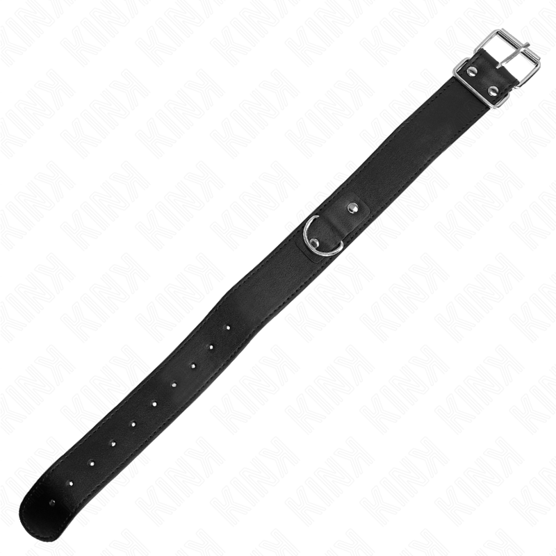 KINK - COLLIER AVEC CEINTURE 116 CM NOIR BRACELET AJUSTABLE 32-50 CM X 8 CM