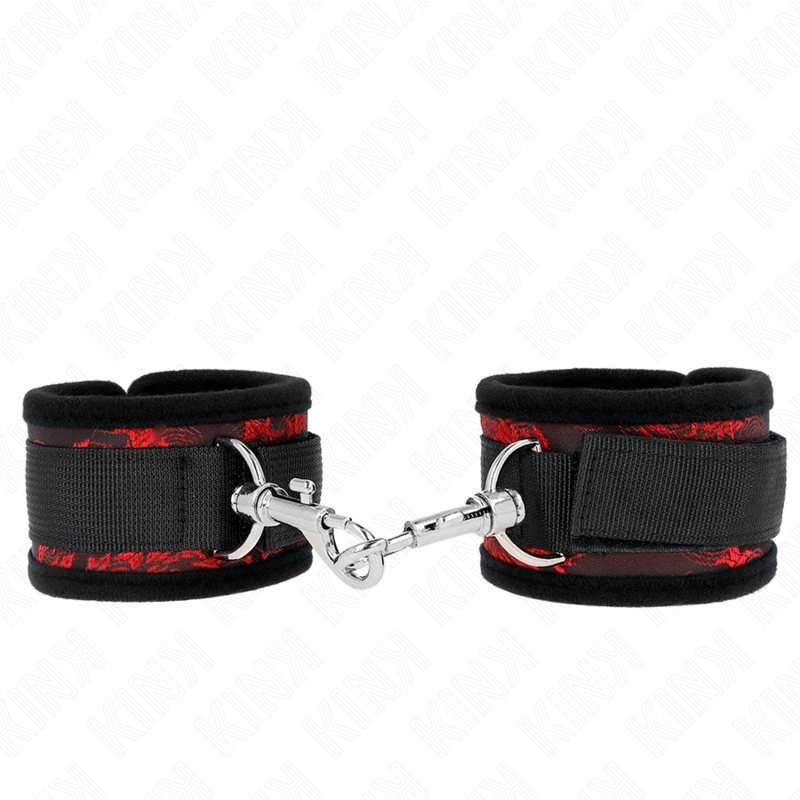 KINK - POIGNET SCANDALE ROUGE-NOIR