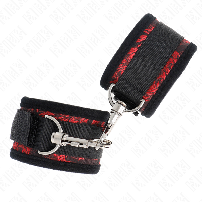 KINK - POIGNET SCANDALE ROUGE-NOIR