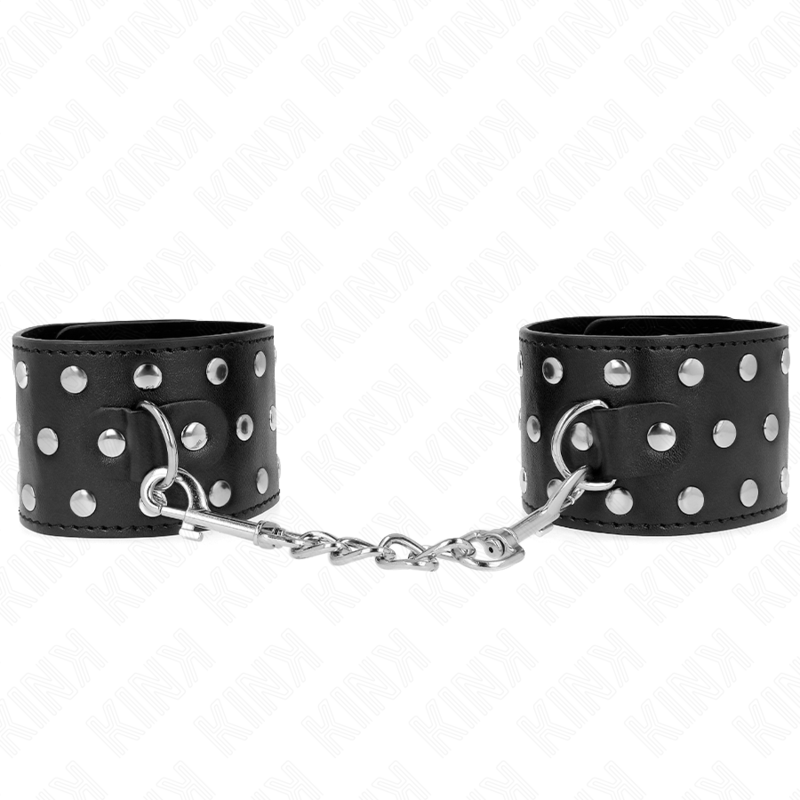 KINK - RÉSISTANCE DE POIGNET PUNK RÉGLABLE 19-24 CM X 5,5 CM