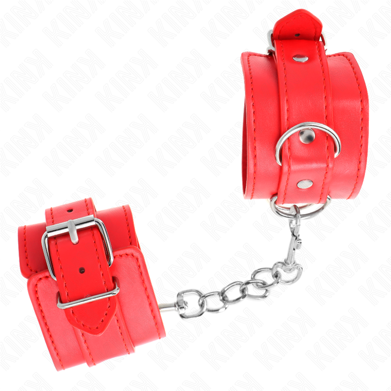 KINK - RÉSISTANCE DE POIGNET RÉGLABLE SIMPLE ROUGE 20-23 CM X 5,5 CM