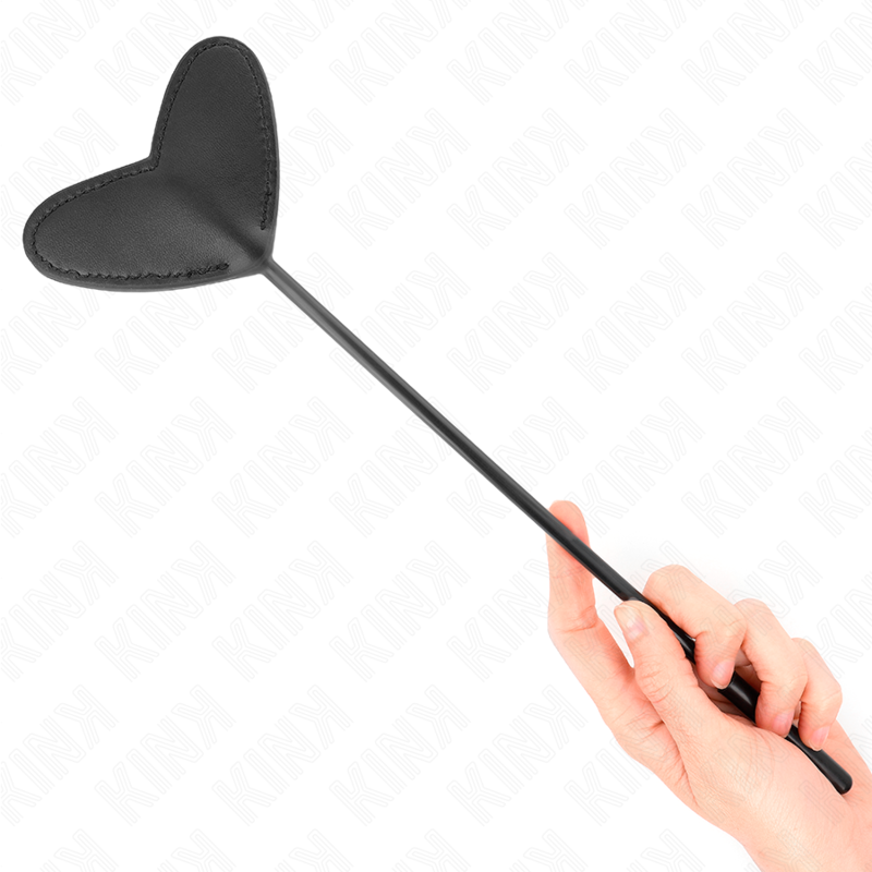 KINK - PALETTE NOIRE EN FORME DE COEUR 33 X 10 CM
