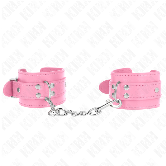KINK - RÉSISTANCE DE POIGNET ROSE SIMPLE RÉGLABLE 20-23 CM X 5,5 CM
