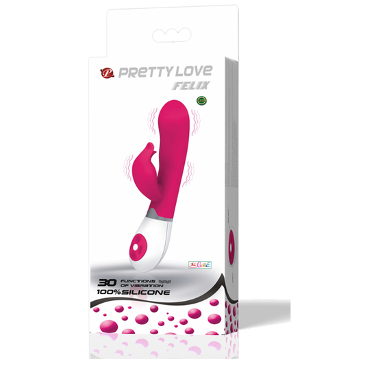 PRETTY LOVE - VIBRATEUR DE FLIRTATION AVEC STIMULATEUR FELIX