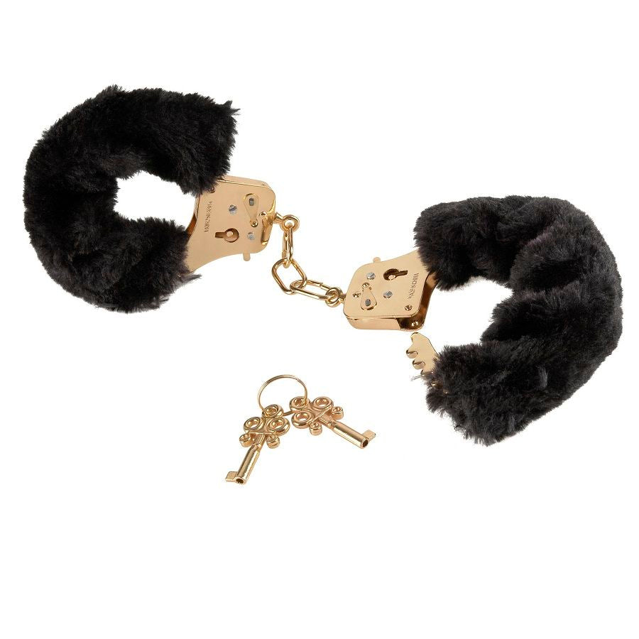 FETISH FANTASY GOLD - MANCHETTES DE LUXE FOURRURE