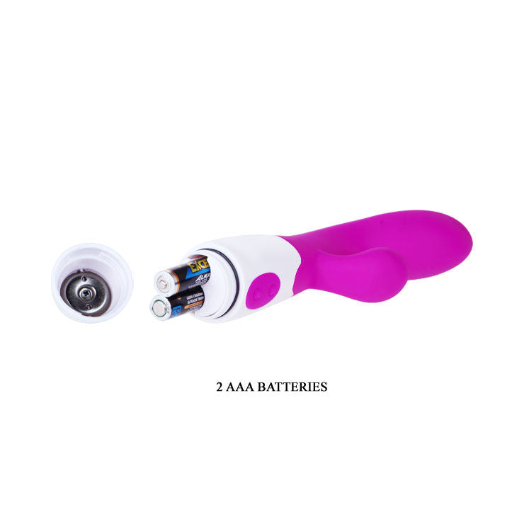 PRETTY LOVE - VIBRATEUR FLIRTATION ALVIS AVEC STIMULATEUR CLITORAL
