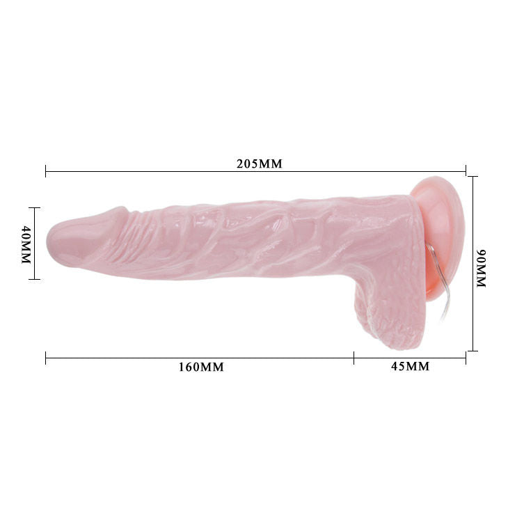 BAILE - GODE RÉALISTE SUPER ROTA DONG 20,5 CM