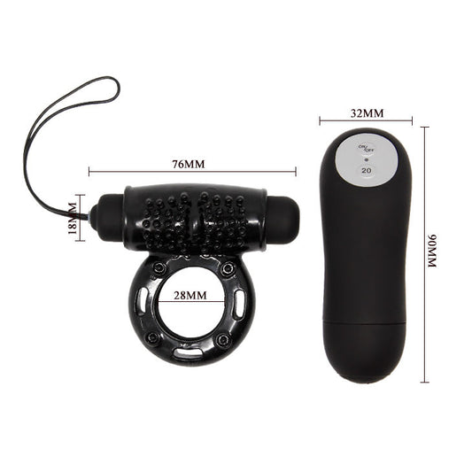 BAILE - TÉLÉCOMMANDE ANNEAU NOIR 20V