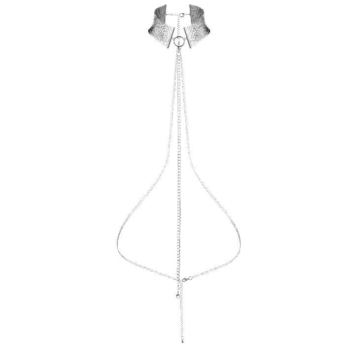 BIJOUX - COLLIER MÉTAL ARGENT DÉSIR MÉTALLIQUE