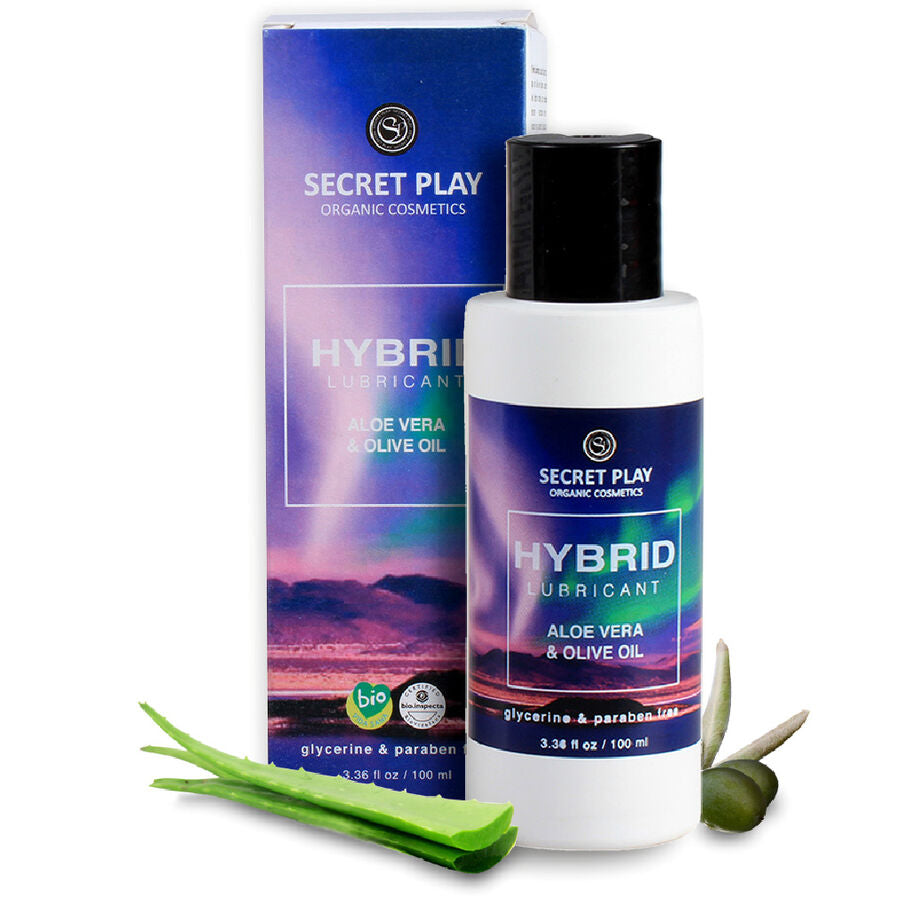 SECRETPLAY - LUBRIFIANT BIOLOGIQUE HYBRIDE 100 ML