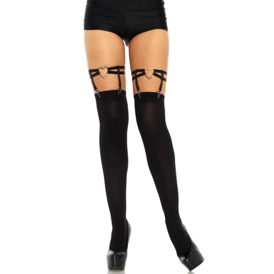 LEG AVENUE - SOUTIEN-GORGE TAILLE UNIQUE AVEC DOUBLE BRACELET