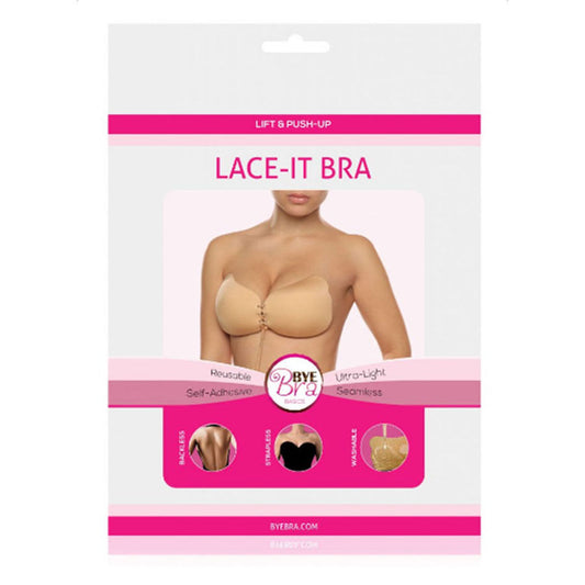 BYE-BRA - PUSH-UP AMÉLIORATION LACE-IT NOIR COUPE C