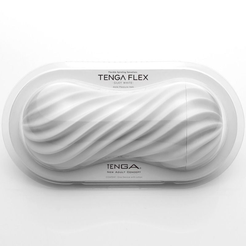 TENGA - MASTUBADOR MÂLE BLANC FLEX