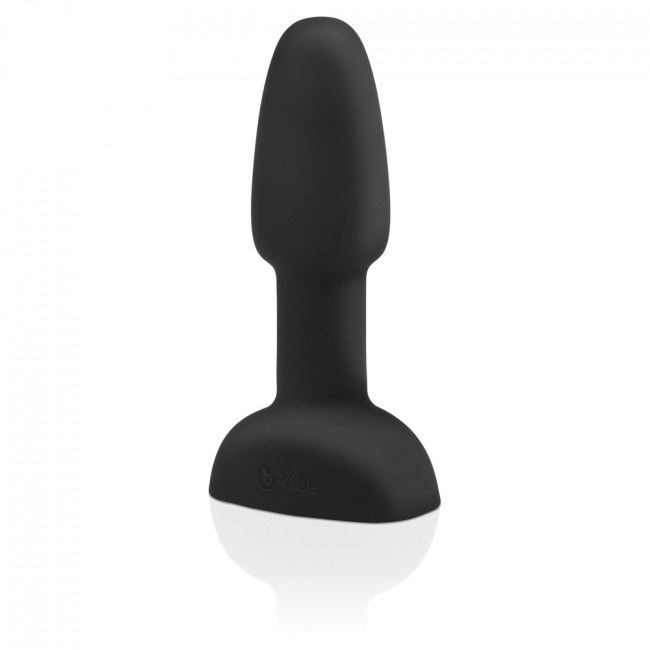 B-VIBE - PLUG ANAL TÉLÉCOMMANDE RIMMING PETITE NOIR
