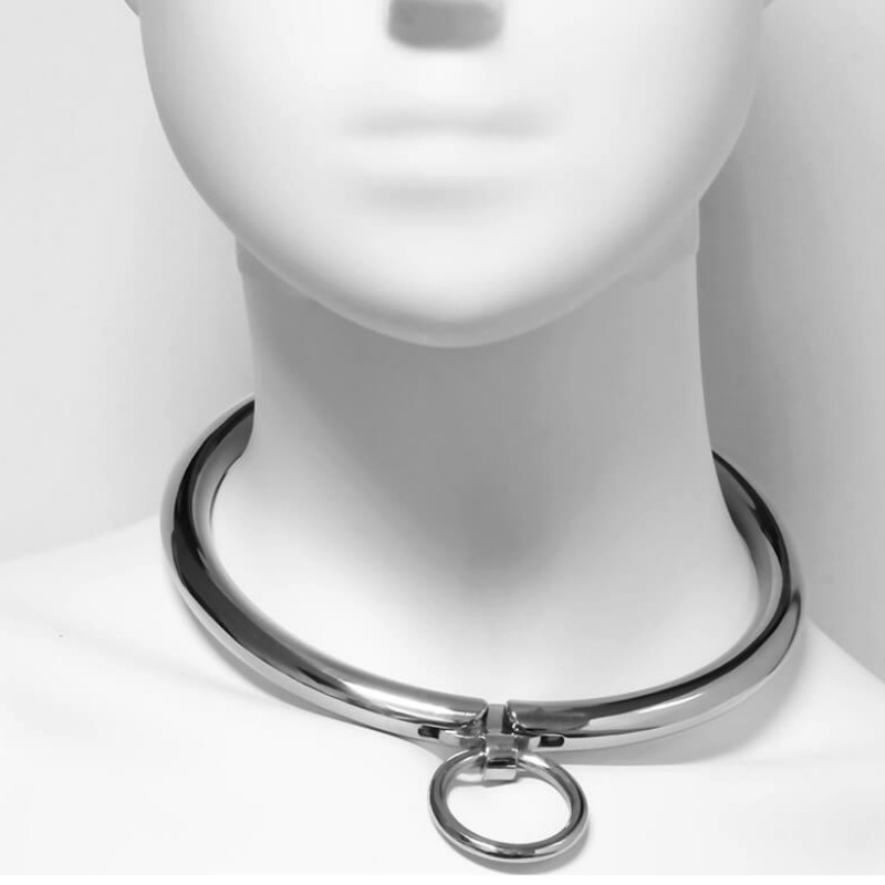 MÉTAL DUR - COLLIER MÉTAL FERMETURE COMBINÉE 13,5 CM