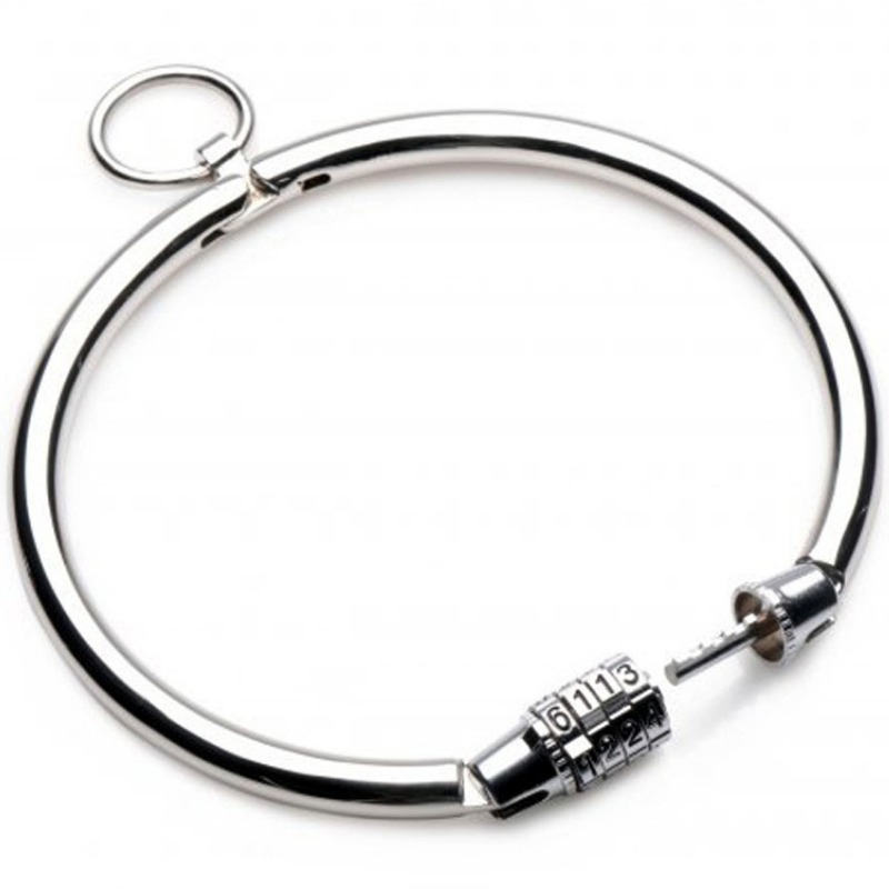 MÉTAL DUR - COLLIER MÉTAL FERMETURE COMBINÉE 13,5 CM