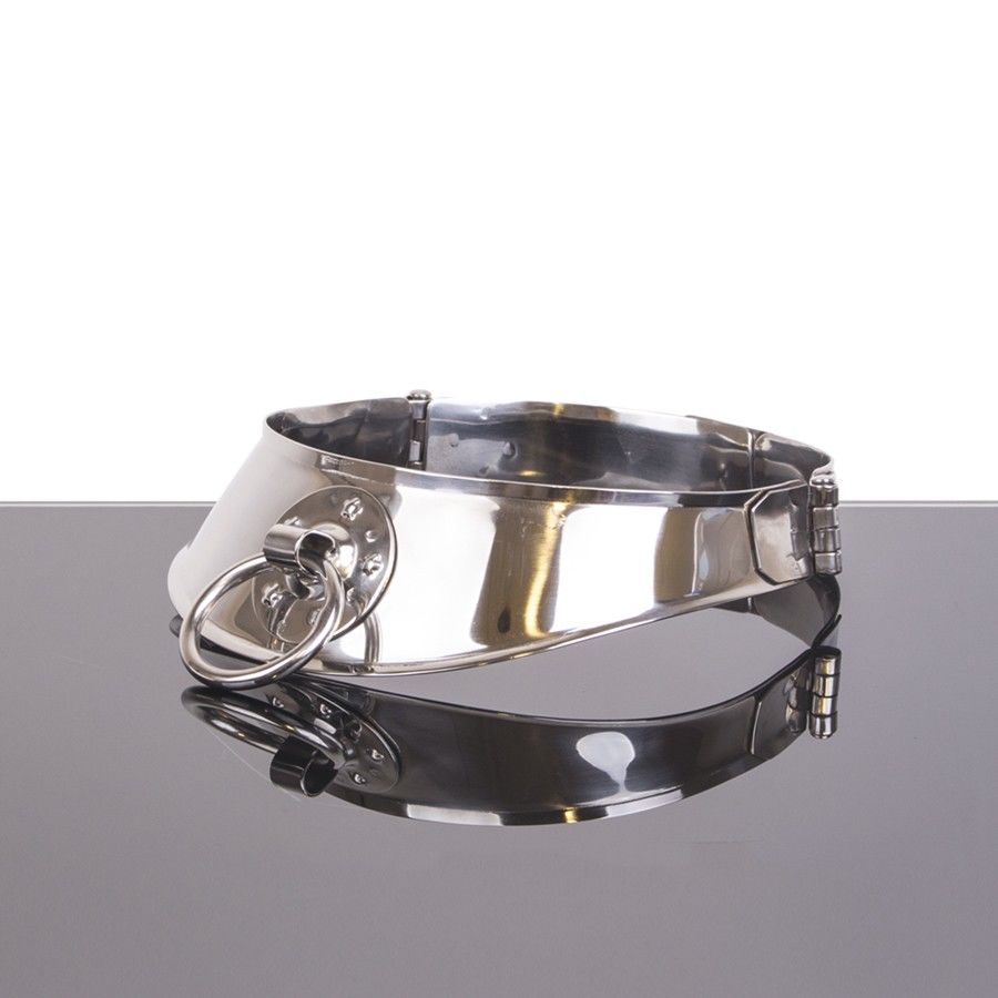 MÉTAL DUR - COLLIER DE RETENUE AVEC ANNEAU