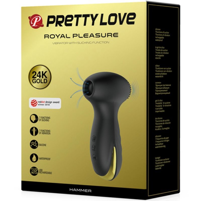 PRETTY LOVE - VIBRATION ET ASPIRATION INTELLIGENTES DU MARTEAU