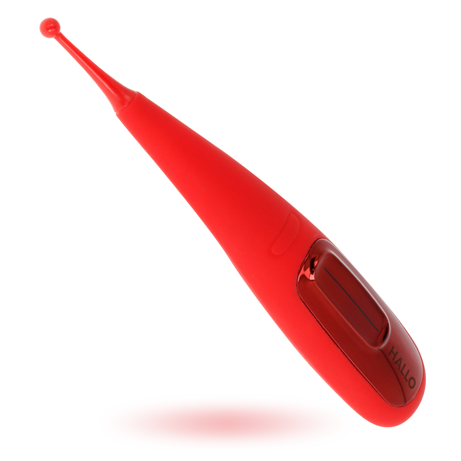 HALLO - VIBRATEUR ROUGE FOCUS