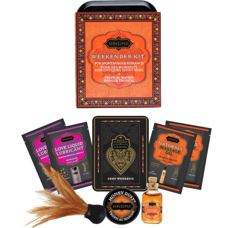 KAMASUTRA - KIT WEEKENDER EN ETAIN MANCHE TROPICAL