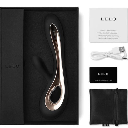 LELO - VIBRATEUR LAPIN NOIR SORAYA 2