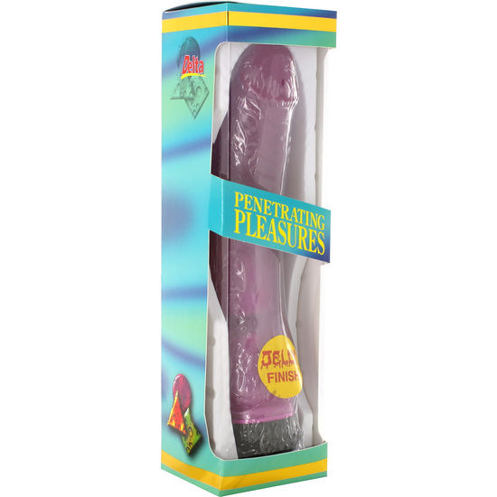SEVEN CREATIONS - JELLY VIBRATEUR LAVANDE 21,5 CM