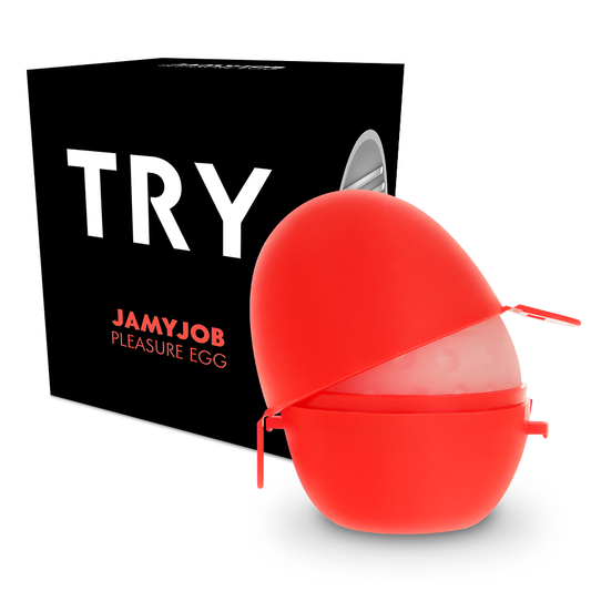 JAMYJOB - MASTURBATEUR OEUF NOIR VERSION DISCRÈTE