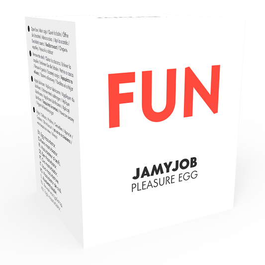 JAMYJOB - MASTURBATEUR OEUF ROUGE EDITION DISCRET