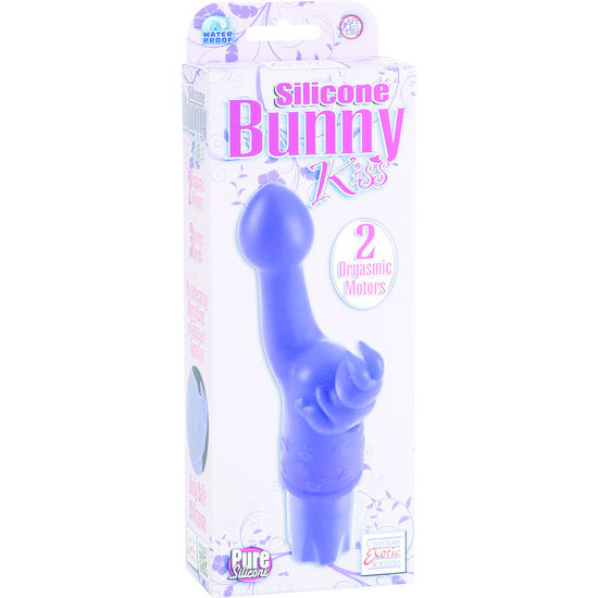 CALEXOTICS - KISS SILICONE BUNNY KISS VIOLET