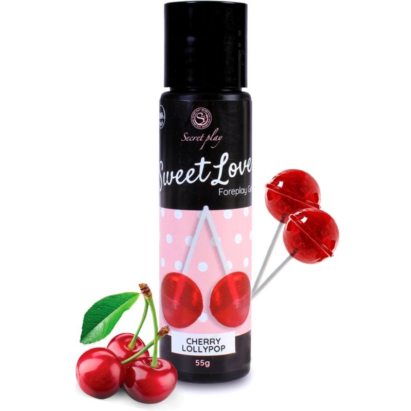 SECRETPLAY - GEL SUCETTE CERISE DOLCE AMORE 60 ML