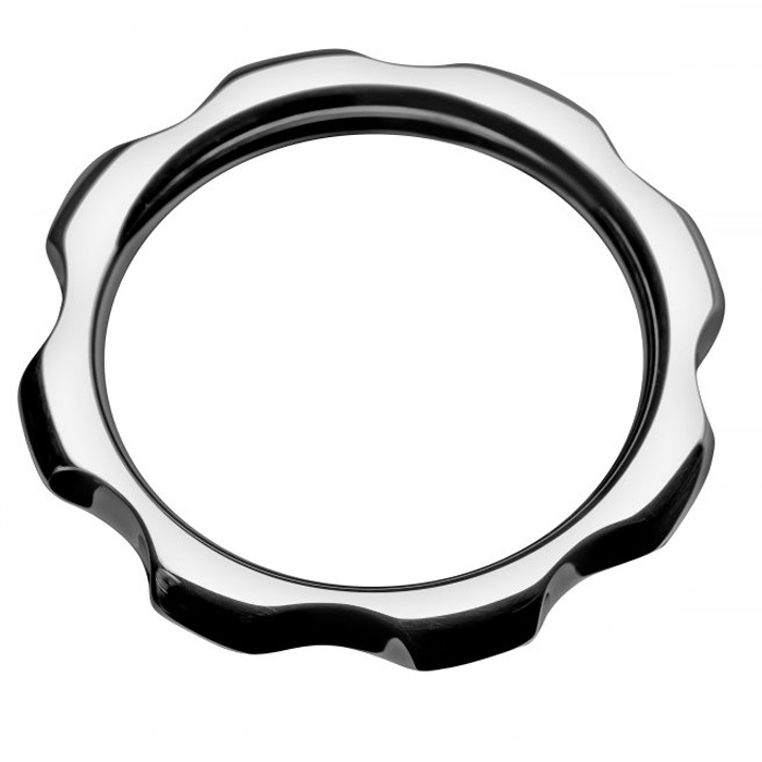 MÉTAL DUR - ANNEAU DE COUPLE POUR PÉNIS ET TESTICULES 50MM
