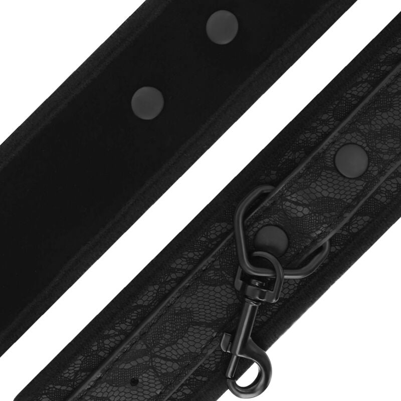 DARKNESS - MENOTTES BDSM NOIRES DE LUXE (PAS À VENDRE)